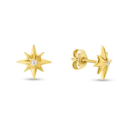 North Star Stud Earrings
