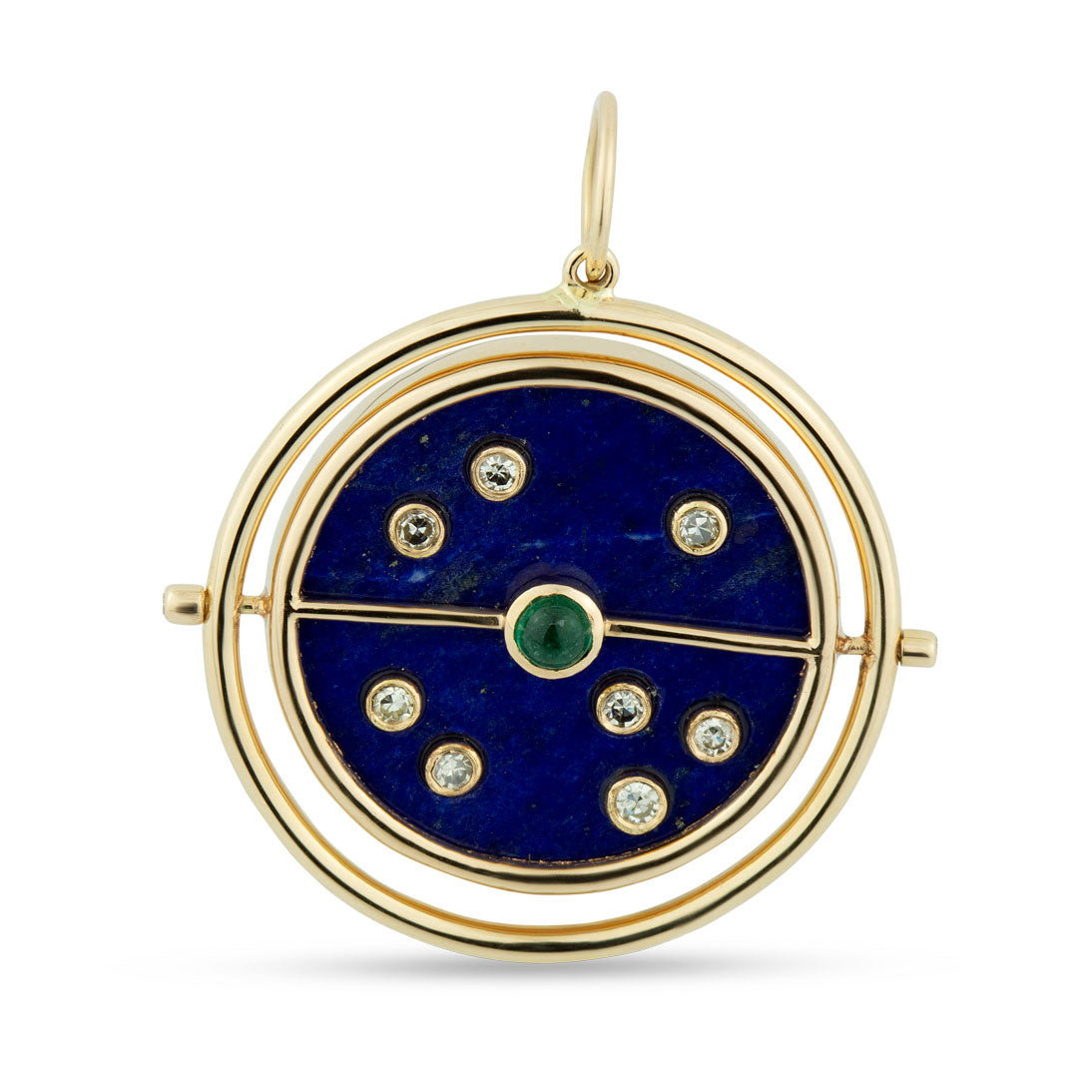 Orbit Pendant - Lapis