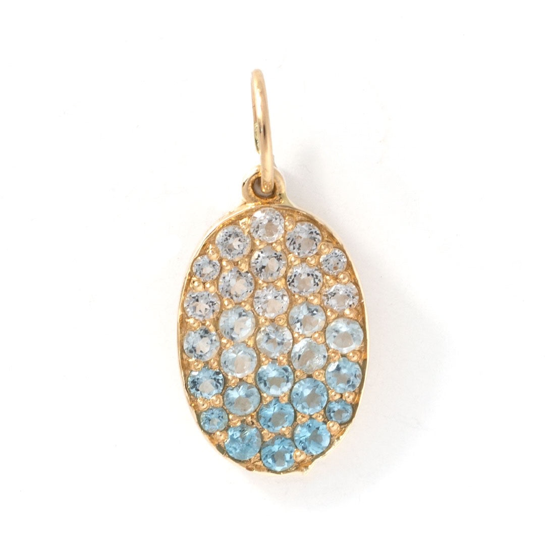 Ombre Oval Pendant